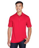 Harriton Men's Advantage Snag Protection Plus IL Snap Placket Polo M345 RED Pocket