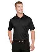 Harriton Men's Tall Advantage Snag Protection Plus IL Polo M348T BLACK Pocket