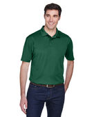 Harriton Men's Micro-Pique Polo M354 DARK GREEN Pocket