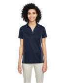 Harriton Ladies' Flash Snag Protection Plus IL Colorblock Polo M386W DK NAVY/ DK CHRC Pocket