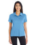 Team 365 Ladies' Zone Performance Polo TT51W SPORT LIGHT BLUE Pocket