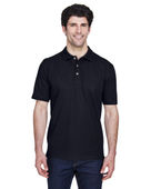 Ultraclub Men's Classic Pique Polo 8535 BLACK Pocket