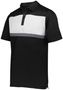 Holloway Prism Bold Polo 222576 BLACK/WHITE Pocket