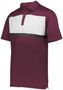 Holloway Prism Bold Polo 222576 MAROON/WHITE Pocket