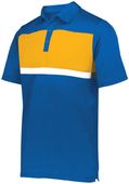 Holloway Prism Bold Polo 222576 ROYAL/GOLD Pocket