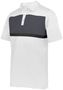 Holloway Prism Bold Polo 222576 WHITE/CARBON Pocket