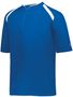 Holloway 1/4 ZIp Clubhouse Pullover 229581 ROYAL/WHITE Pocket