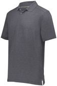 Holloway Adult Repreve Eco Polo 222575 CARBON HEATHER Pocket