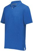 Holloway Adult Repreve Eco Polo 222575 ROYAL HEATHER Pocket
