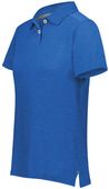 Holloway Ladies Repreve Eco Polo 222775 ROYAL HEATHER Pocket