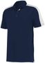 Augusta Adult Bi-Color Vital Polo 5028 NAVY/WHITE Pocket