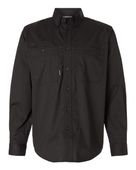 Dri Duck Men's Craftsman Woven Shirt 4450DD BLACK Pocket