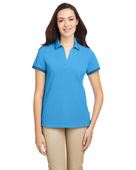 Nautica Ladies' Deck Polo N17168 AZURE BLU/ NT NV Pocket