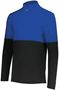 Holloway Momentum Team 1/4 Zip Pullover 223500 BLACK/ROYAL Pocket