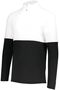 Holloway Momentum Team 1/4 Zip Pullover 223500 BLACK/WHITE Pocket