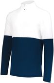 Holloway Momentum Team 1/4 Zip Pullover 223500 NAVY/WHITE Pocket