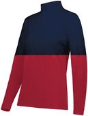 Holloway Ladies Momentum Team 1/4 Zip Pullover 223700 SCARLET/NAVY Pocket