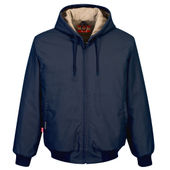 Portwest Fr Duck Lined Jacket UFR48 NAVY Pocket