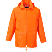 Portwest Classic Rain Jacket US440 ORANGE Pocket
