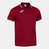 Joma Mens/Boys Campus III Polo Short Sleeve 101588 BURGUNDY Pocket