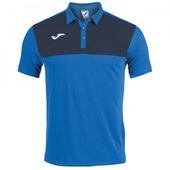 Joma Mens Winner Polo Short Sleeve 101684 ROYAL-NAVY Pocket