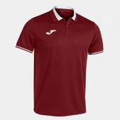 Joma Mens/Boys Championship VI Short Sleeve Polo 101954 BURGUNDY Pocket