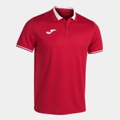 Joma Mens/Boys Championship VI Short Sleeve Polo 101954 RED-WHITE Pocket