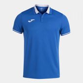 Joma Mens/Boys Championship VI Short Sleeve Polo 101954 ROYAL-WHITE Pocket