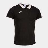 Joma Mens/Boys Confort II Short Sleeve Polo 102229 BLACK Pocket