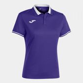 Joma Womens Championship VI Short Sleeve Polo 901272 VIOLET-WHITE Pocket