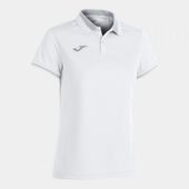 Joma Womens Championship VI Short Sleeve Polo 901272 WHITE-GREY Pocket