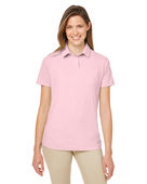 Nautica Ladies' Saltwater Stretch Polo N17923 SUNSET PINK Pocket