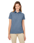 Nautica Ladies' Saltwater Stretch Polo N17923 FADED NAVY Pocket