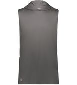 Holloway Coolcore Sleeveless Hoodie 222590 IRON Front