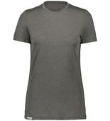Holloway Ladies Eco-Revive Tee 223717 CARBON HEATHER Front