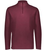 Augusta Micro-Lite Fleece 1/4 Zip Pullover 6863 MAROON (HLW) Pocket