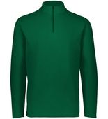 Augusta Micro-Lite Fleece 1/4 Zip Pullover 6863 DARK GREEN Pocket