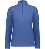 Augusta Ladies Micro-Lite Fleece 1/4 Zip Pullover 6864 ROYAL Pocket