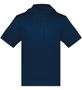 Augusta Wicking Fleece Short Sleeve Hoodie 6871 NAVY Front