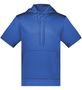 Augusta Wicking Fleece Short Sleeve Hoodie 6871 ROYAL Front