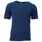 A4 Adult Softek Short Sleeve Tee N3013 NAVY Front