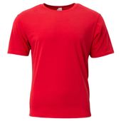 A4 Adult Softek Short Sleeve Tee N3013 SCARLET Front