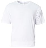 A4 Adult Softek Short Sleeve Tee N3013 WHITE Front