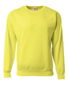 A4 Adult Sprint Fleece Sweatshirt N4275 SAFETY YELLOW Front