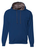 A4 Adult Sprint Fleece Hoodie N4279 NAVY/GRAPHITE Front
