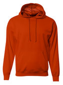 A4 Adult Sprint Fleece Hoodie N4279 ATHLETIC ORANGE Front