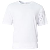 A4 Youth Softek Short Sleeve Tee Nb3013 WHITE Front