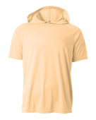 A4 Youth Short Sleeve Hooded Tee Nb3408 MELON Front