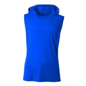 A4 Youth Sleeveless Hooded Tee Nb3410 ROYAL Front