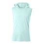 A4 Youth Sleeveless Hooded Tee Nb3410 PASTEL MINT  Front